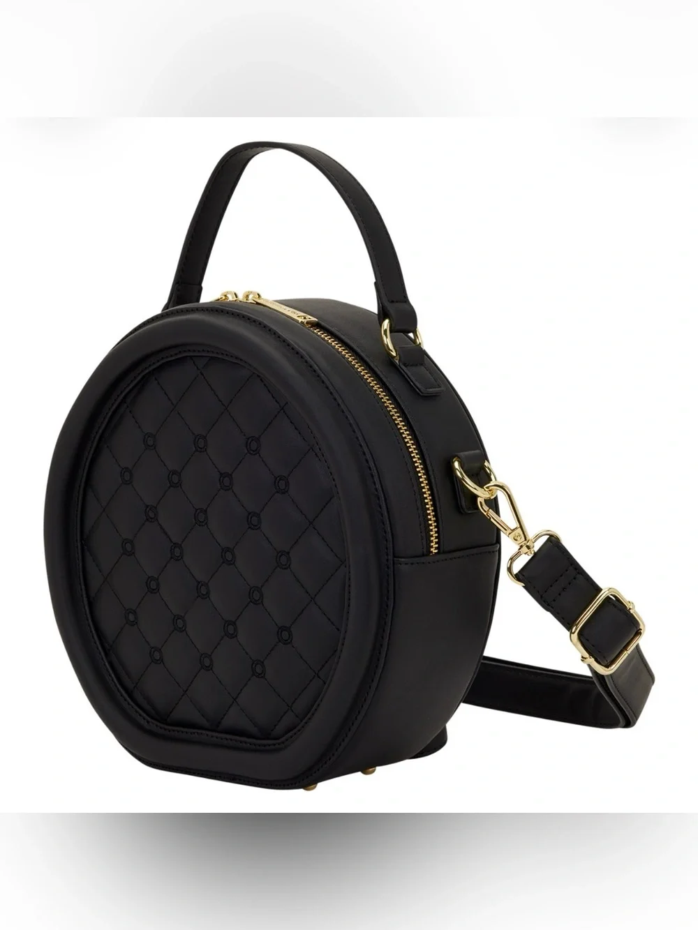 Loungefly The Laura Black Crossbody Pin Trader Bag